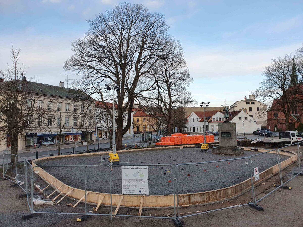 Halden – Urban Utebane (2020) — Halden sentrumsbane 2020